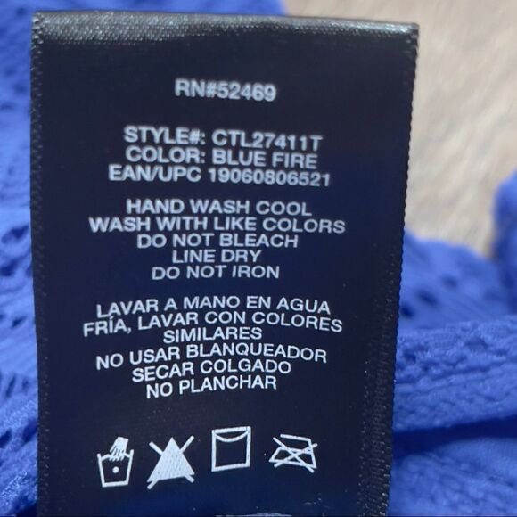 CATALINA Crochet-like Lace Tankini Top - Picture 11 of 11